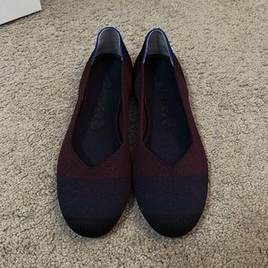 Rothy’s color block flats, size 10.5, EUC.
